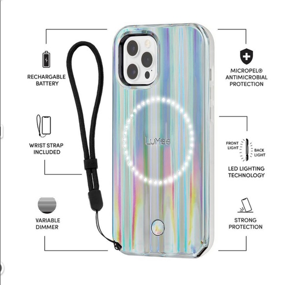 🥳HOST PICK!!!🥳🌸Halo LuMee x Paris Hilton for iPhone 12 Pro Max🌸 - Picture 4 of 9